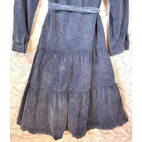 Anthropologie Blue Midi Dress - Picture 11 of 16